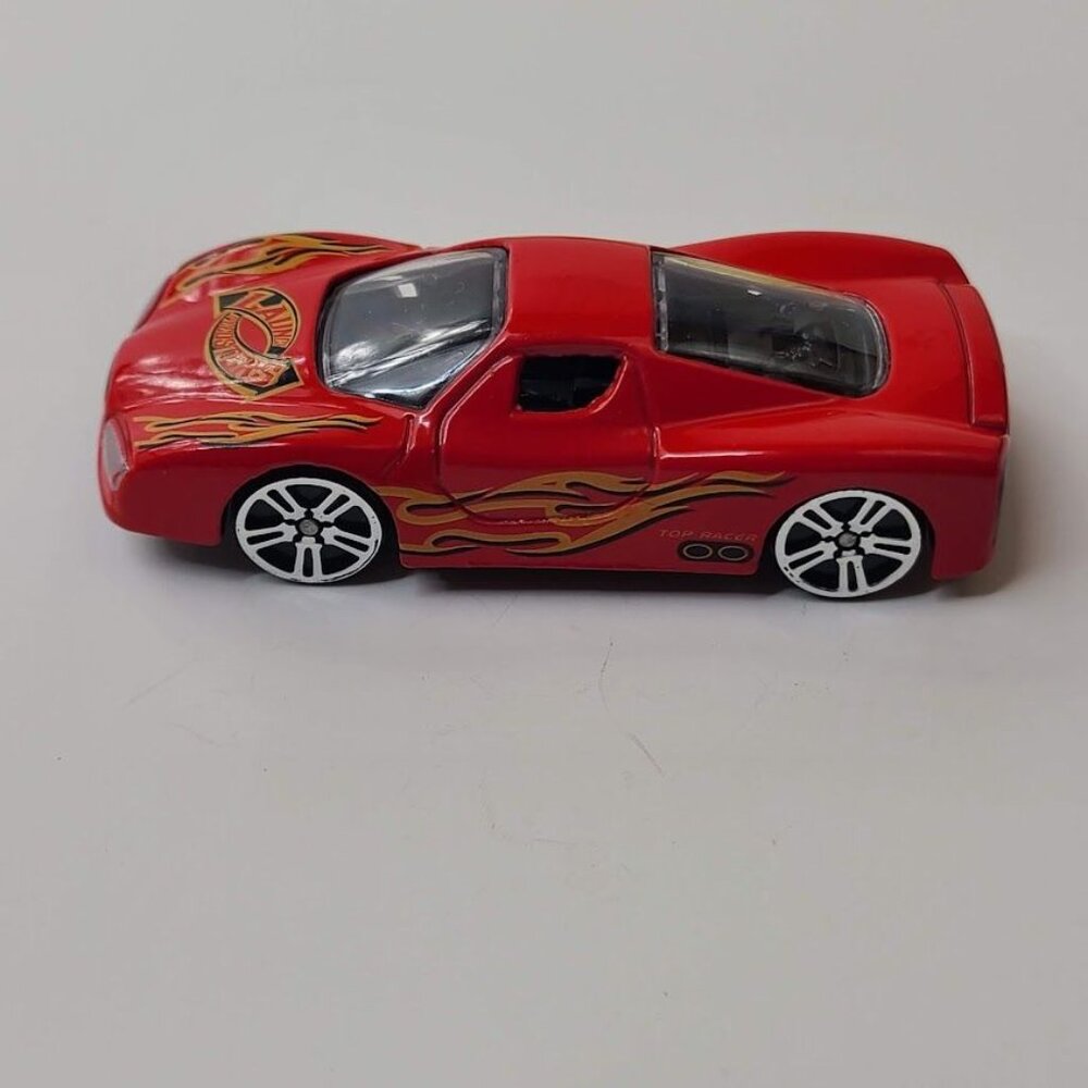 Suntoys Express Wheels Launch Speedsters Top Racer Red Flame Die-Cast Car 1:64 - Picture 4 of 8